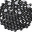 Picture of beadsland Flat Back Crystal Rhinestones Round Gems, Black (4.6-4.8mm) SS20/1440pcs