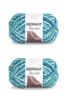 Picture of Bernat Blanket Tidepool Yarn - 2 Pack of 300g/10.5oz - Polyester - 6 Super Bulky - 220 Yards - Knitting/Crochet