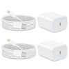 Picture of iPhone 13 12 11 Charger Fast Charging, 【Apple MFi Certified】2-Pack 20W USB C Fast Charger with 6FT USB C to Lightning Cable Compatible with iPhone 13/12/11/Xs/8, iPad, AirPods Pro and More