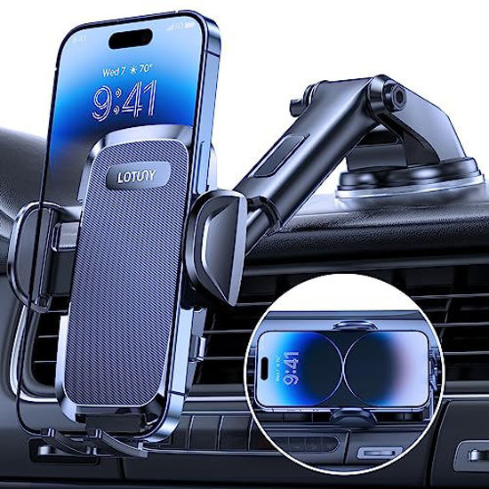 Car Mount, Air Vent Car Holder, Car Phone Mount Fit for iPhone 13, 12, 12  Pro, 12 Pro Max, 11 XS X 8, Android Cell Phones, Phone Holder for Car