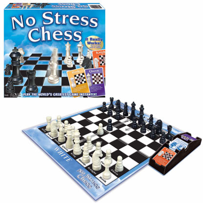 Picture of Winning Moves Games Winning Moves No Stress Chess, Natural (1091) for 2 players