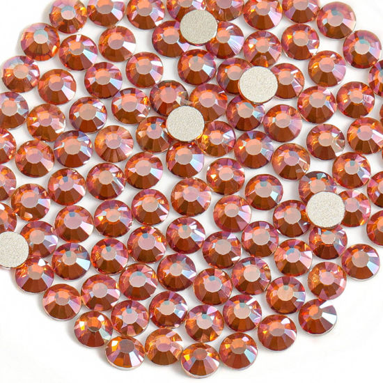 GetUSCart- Beadsland Flat Back Crystal Rhinestones Round  Gems,Amber,1.9-2.1mm,SS6/1440pcs