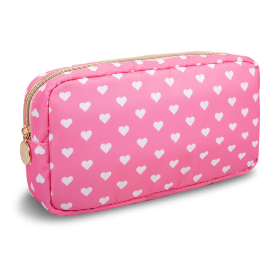 Unique Bargains Small Half Moon Makeup Bag : Target