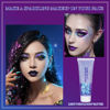Picture of MEICOLY Lavender Light Purple Body Glitter,Singer Concerts Music Festival Rave,Mermaid Face Glitter,Sequins Glitter Face Paint,Chunky Glitter for Eye Lip Hair,Sparkling Holographic Gel for Women,50ml