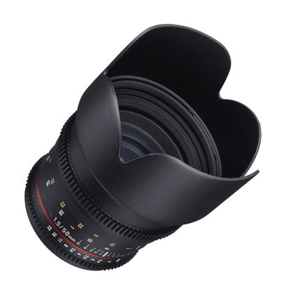 Picture of Samyang Cine DS SYDS50M-C 50mm T1.5 AS IF UMC Full Frame Cine Lens for Canon EF - Fixed