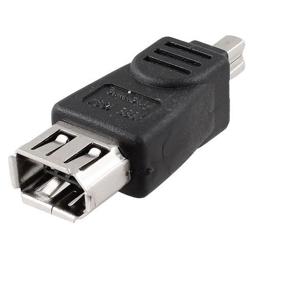 GetUSCart uxcell Firewire IEEE 1394 6P Male to 4P Male Adapters