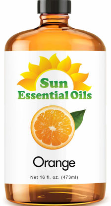 Picture of Sun Essential Oils 16oz - Orange (Sweet) Essential Oil - 16 Fluid Ounces