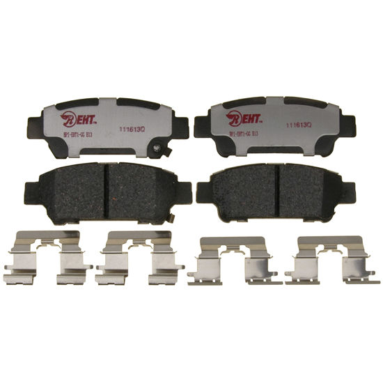 Picture of Raybestos Element3 EHT™ Replacement Rear Brake Pad Set for Select 2004-2010 Toyota Sienna Model Years (EHT995H)