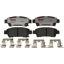 Picture of Raybestos Element3 EHT™ Replacement Rear Brake Pad Set for Select 2004-2010 Toyota Sienna Model Years (EHT995H)