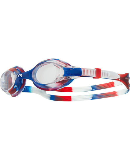 Picture of TYR LGSWTD642ALL Swimples Tie Dye Goggle Red/Navy All