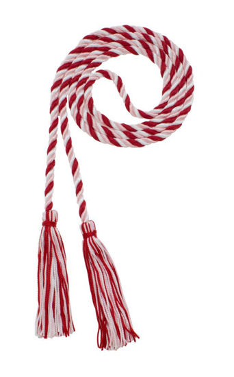 GetUSCart- Graduation Honor Cord - RED/LT Pink/White - Every
