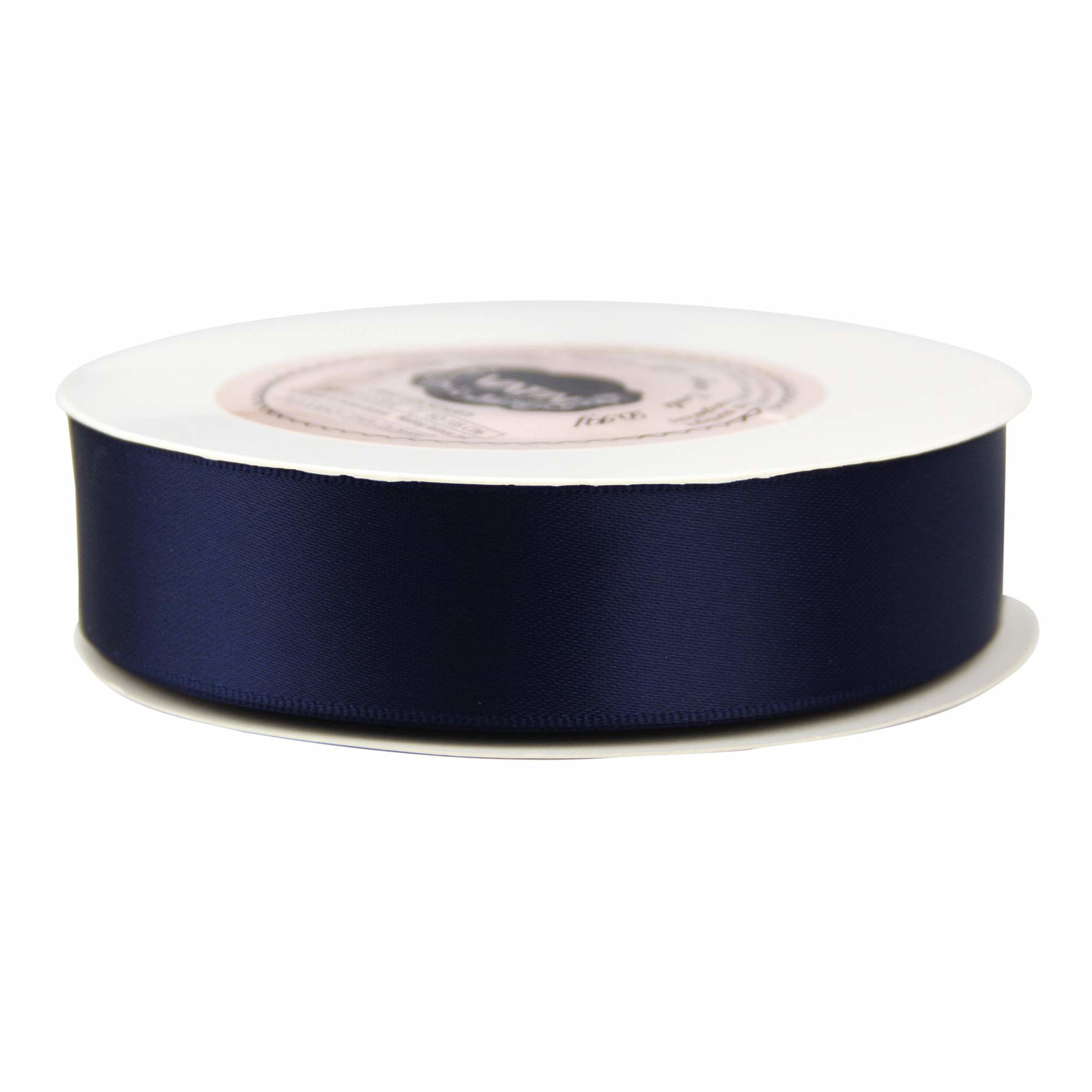 GetUSCart- VATIN 7/8 inch Double Faced Polyester Satin Ribbon Navy Blue ...