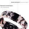 Picture of HOPO Compatible With Apple Watch Band 38mm 40mm 42mm 44mm Thin Light Resin Strap Bracelet With Stainless Steel Buckle Replacement For iWatch Series 8 7 6 5 4 3 2 1 SE (Black Grey/Black,42/44/45/49mm)