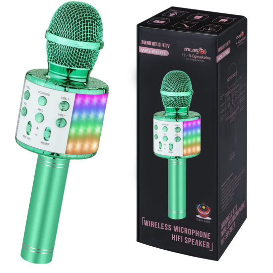 GetUSCart- 8 Year Old Girl Birthday Gift,Karaoke Microphone for Kids,Toys  for 3 4 5 Year Old Girls,Gifts for 6 7 8 9 10 Year Old Girl Gift  Ideas,Birthday Gifts for Teen Girls,Girls