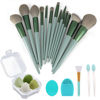 Picture of Makeup Brushes 22 Pcs Makeup Kit,Foundation Brush Eyeshadow Brush Make up Brushes Set (Green, 22 Piece Set Large)