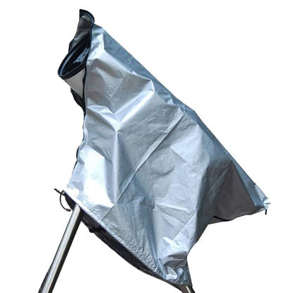 Picture of Telescope Cover Weatherproof for Outside COOSOO Telescope Cover Outdoor with Adjustable Drawstring Zipper Waterproof Telescope Protector