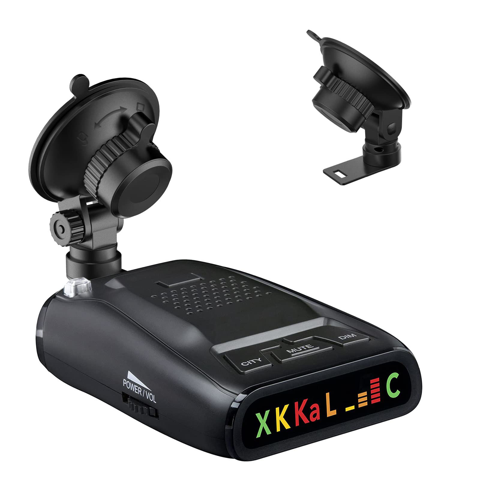 GetUSCart SDSACZMU Radar Detector Mount, Car Windshield &Dashboard