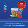 Picture of Ziploc Quart Food Storage Bags, Grip 'n Seal Technology for Easier Grip, Open, and Close, 48 Count