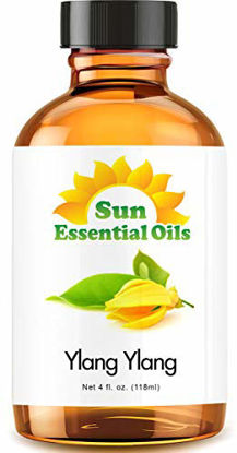 Picture of Sun Essential Oils 4oz - Ylang Ylang Essential Oil - 4 Fluid Ounces
