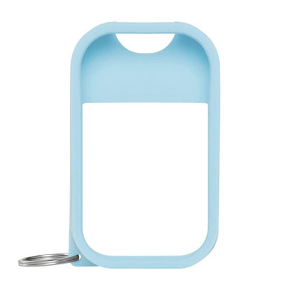 Picture of Touchland Mist Case for Power Mist and Glow Mist (1FL OZ) | Protective and Stylish Sanitizer Accessory | Silicone Case with Keyring | Blue