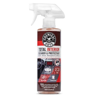 Picture of Chemical Guys SPI22516 Total Interior Cleaner & Protectant (Safe on Dash, Leather, Vinyl, Plastics, Trim, Glass, Fabric & More), 16 fl oz (Black Cherry Scent)