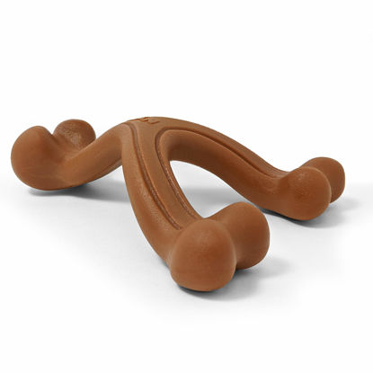 Picture of Nylabone Ergonomic Hold & Chew Wishbone Power Chew Durable Dog Toy Small - Up to 25 lbs.