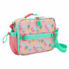 Picture of Bentgo® Kids Lunch Bag - Durable, Double Insulated, Water-Resistant Fabric, Interior & Exterior Zippered Pockets, Water Bottle Holder - Ideal for Children 3+ (Tropical)