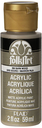 Picture of FolkArt Acrylic Paint in Assorted Colors (2 oz), 936, Barn Wood