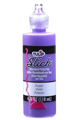 Picture of Tulip 41405 Dimensional Fabric Paint 4oz Slick Purple