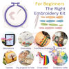 Picture of Embroidery Floss Rainbow Color 50 Skeins Per Pack Cross Stitch Threads Friendship Bracelets Floss Crafts Floss