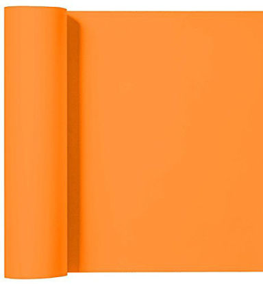 Picture of Siser EasyWeed Heat Transfer Vinyl HTV,Iron-on,12 inchs (Actual size:11.8") by 3 Feet Roll,for T-Shirts(Fluorescent Orange)