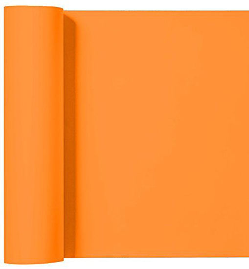 Picture of Siser EasyWeed Heat Transfer Vinyl HTV,Iron-on,12 inchs (Actual size:11.8") by 3 Feet Roll,for T-Shirts(Fluorescent Orange)