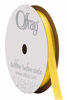 Picture of Berwick Offray 069622 1/4" Wide Single Face Satin Ribbon, Lemon Yellow, 6 Yds