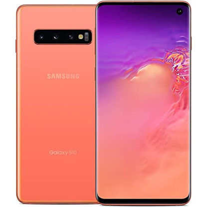 Picture of Samsung Galaxy S10, 512GB, Flamingo Pink - Verizon (Renewed)