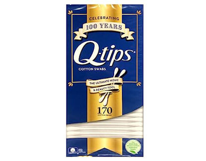 Picture of Q-Tips Cotton Swabs, 170 Count, 2-Pack