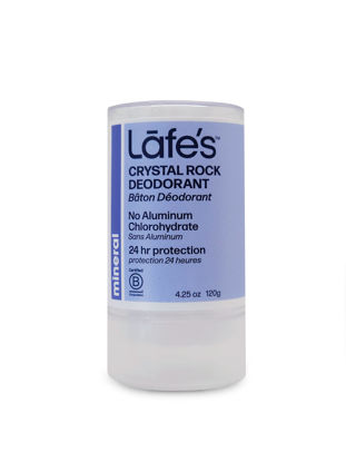 Picture of Lafe's Natural Deodorant | Unscented Crystal Mineral Rock Natural Deodorant for Women & Men | Vegan, Cruelty Free, Gluten Free, Aluminum Free, Paraben Free & Baking Soda Free with 24-Hour Protection (4.25 Ounce (Pack of 1))