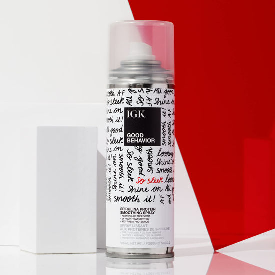 GetUSCart IGK GOOD BEHAVIOR Spirulina Protein Smoothing Spray