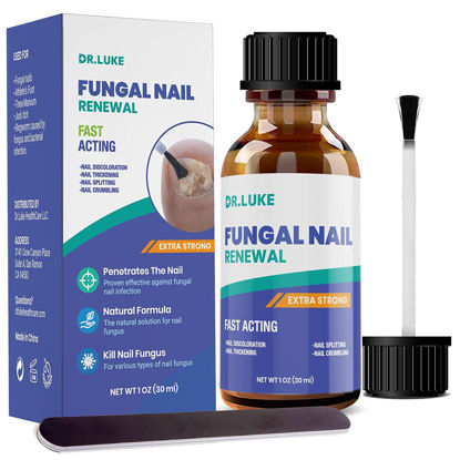 Picture of Extra Strength Toenail Fungus Treatment For Toenail Or Fingernail, Nail Repair Solution, Nail Renewal Liquid For Damaged & Discoloration Nail(1oz)