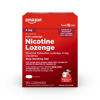 Picture of Amazon Basic Care Mini Nicotine Lozenge 4 mg, Cherry Ice Flavor, Stop Smoking Aid, 135 Count