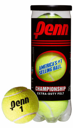 Picture of Penn Championship Extra-Duty Felt Tennis Balls Can - 3 Count per Can
