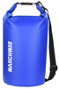 Picture of MARCHWAY Floating Waterproof Dry Bag 5L/10L/20L/30L/40L, Roll Top Sack Keeps Gear Dry for Kayaking, Rafting, Boating, Swimming, Camping, Hiking, Beach, Fishing (Dark Blue, 5L)