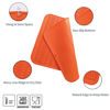 Picture of MicoYang Silicone Dish Drying Mat for Multiple Usage,Easy clean,Eco-friendly,Heat-resistant Silicone Mat for Kitchen Counter or Sink,Refrigerator or Drawer Liner Orange XL 18 inches x 16 inches