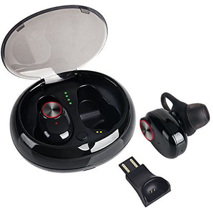 Picture of Wireless Earbuds, ONTOTL Bluetooth Wireless Headphones Mini Sweatproof Sport Headsets with mic