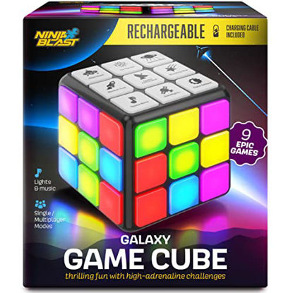 Picture of Rechargeable Game Activity Cube - 9 Fun Brain & Memory Games - Cool Toys for Boys and Girls - Christmas/Birthday Gifts for Ages 6-12+ Year Old Kids Tweens & Teens - Best Boy & Girl Toy Gift Ideas