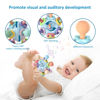 Picture of Baby Sensory Teething Toys - Baby Teethers Montessori Toys - Gifts for Infant Newborn Boys Girls 0 3 6 9 12 18 Months 1 One Year Old - Baby Rattle Chew Toys - Toddler Educational Learning Toys