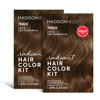 Picture of Madison Reed Radiant Hair Color Kit, Permanent Hair Dye, 100% Gray Coverage, Ammonia-Free, Lucca Light Brown 7NGV Light Golden Brown, Pack of 2