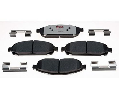 Picture of Premium Raybestos Element3 EHT™ Replacement Front Brake Pad Set for Select 2006-2010 Jeep Commander and 2005-2010 Jeep Grand Cherokee Model Years (EHT1080H)