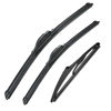 Picture of 3 wipers Replacement for 2011-2015 Kia Sorento/2010-2021 Kia Soul/2018-2019 Kia Soul EV, Windshield Wiper Blades Original Equipment Replacement - 24"/20"/11" (Set of 3) U/J HOOK