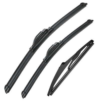 Picture of 3 wipers Replacement for 2011-2015 Kia Sorento/2010-2021 Kia Soul/2018-2019 Kia Soul EV, Windshield Wiper Blades Original Equipment Replacement - 24"/20"/11" (Set of 3) U/J HOOK
