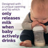 Picture of Philips AVENT Natural Baby Bottle with Natural Response Nipple, Pink, 9oz, 4pk, SCY903/14
